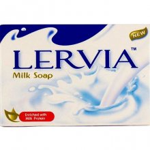 صابون سفید کننده و روشن کننده شیر لرویا LERVIA حجم 100 گرمی