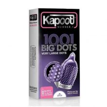 کاندوم خار درشت کاپوت KAPOOT مدل BIG DOTS بسته 10 عددی